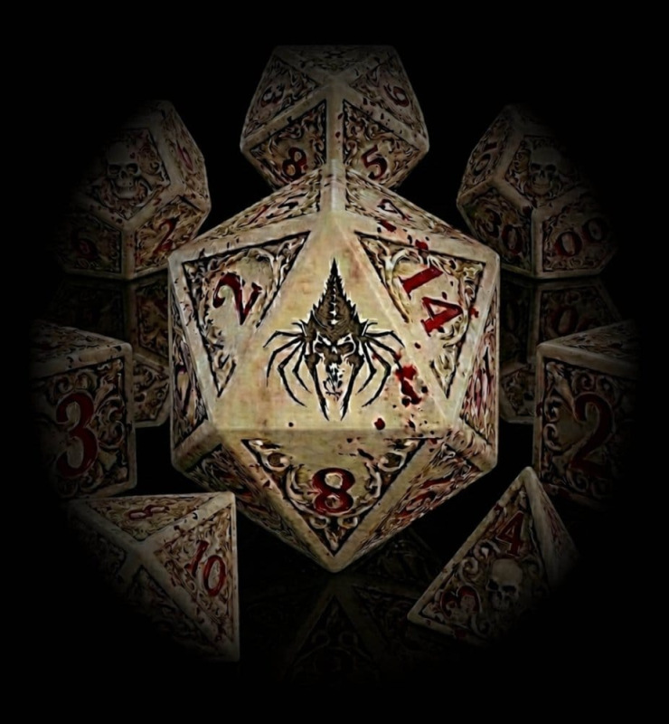 Mythic Legions Dice Set Necronominus 1