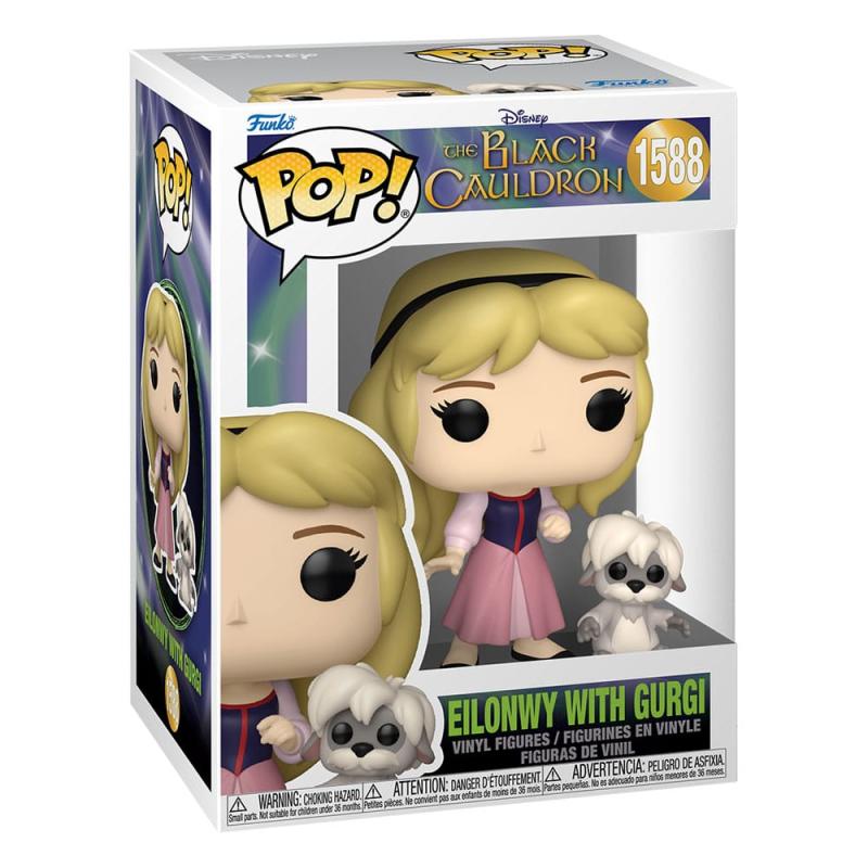 The Black Cauldron POP! Disney Vinyl Figure Eilonwy w/Gurgi 9 cm 1