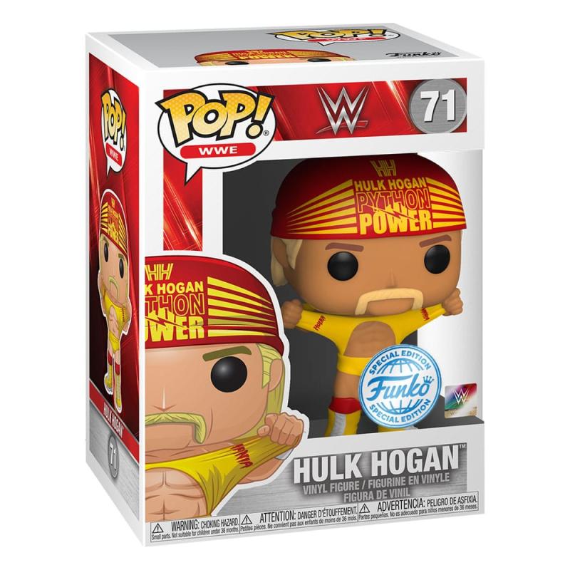 WWE POP! Vinyl Figure Wrestlemania 3 - Hulk Hogan Exclusive 9 cm