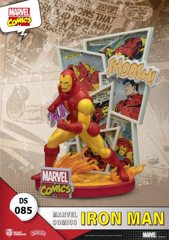 Marvel Comics D-Stage PVC Diorama Iron Man 16 cm