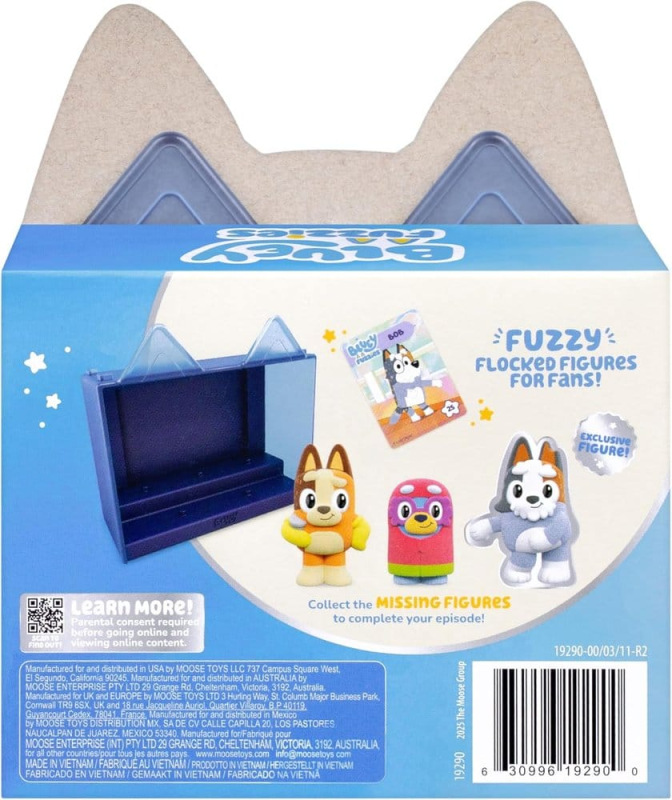 Bluey Fuzzies Episode Pack Display (12) 3