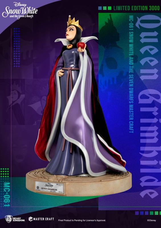 Disney Snow White and the Seven Dwarfs Master Craft Statue Queen Grimhilde 41 cm 6