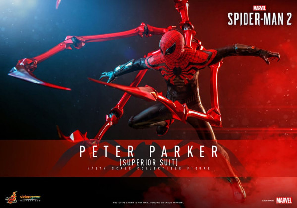 Spider-Man 2 Video Game Masterpiece Action Figure 1/6 Peter Parker (Superior Suit) 30 cm 1