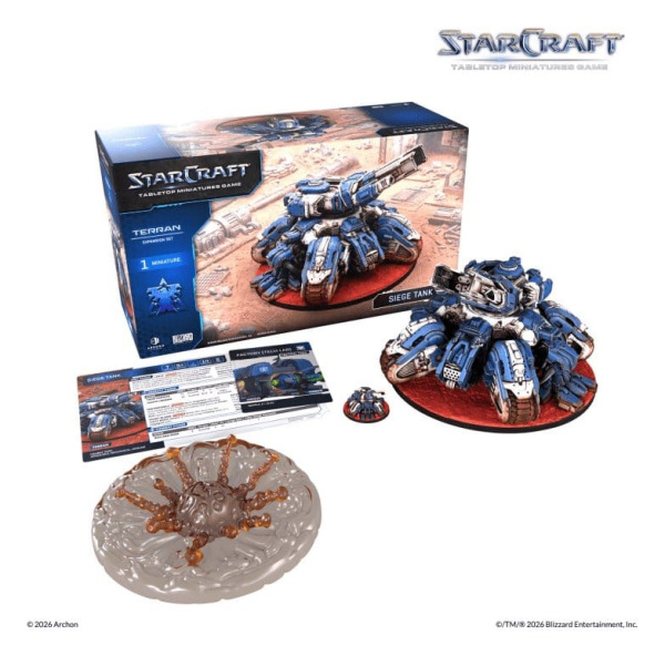 StarCraft TMG Expansion Set Terran: Siege Tank 2
