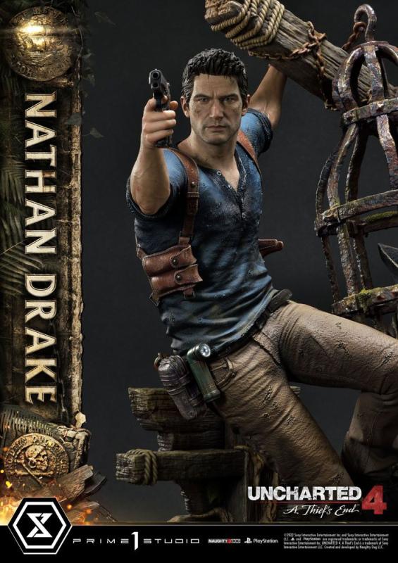 Uncharted 4 A Thief's End: Nathan 1/4 Ultimate Premium Masterline Statue  - Prime 1 Studio