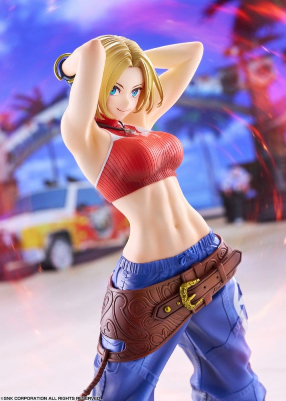 Fighting Girls Collection The King of Fighters XV PVC Figure 1/7 Blue Mary AmiAmi Limited Edition 26 13