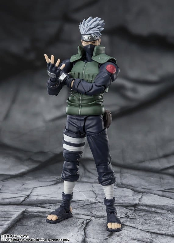 Naruto S.H.Figuarts Action Figure Kakashi Hatake -The famed Sharingan Hero- 16 cm 1