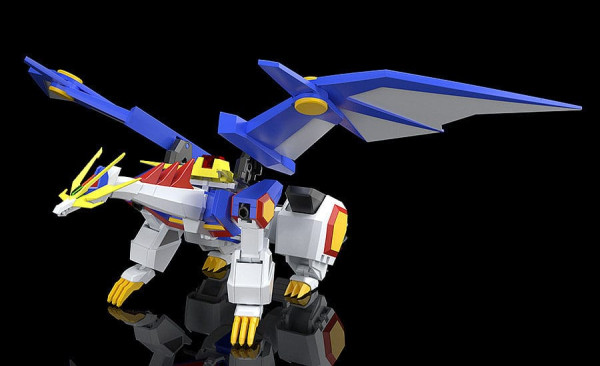 Absolutely Invincible Raijin-Oh Moderoid Plastic Model Kit Bakuryu-Oh 16 cm 3