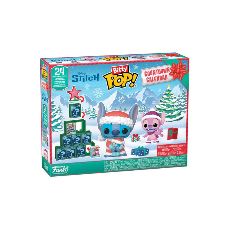 Disney Pocket POP! 13 Day Advent Calendar Countdown Stitch Holiday 4