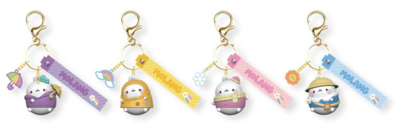 Molang Weather Series Keychain with Hand Strap Display (9)