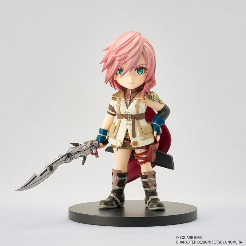 Final Fantasy XIII Adorable Arts Statue Lightning 10 cm 2