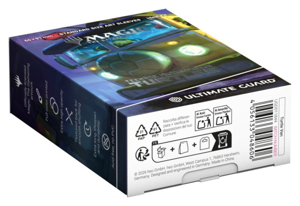 Ultimate Guard Art Sleeves Magic: The Gathering | Teenage Mutant Ninja Turtles - Artifact Rare 3