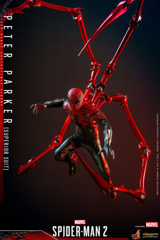 Spider-Man 2 Video Game Masterpiece Action Figure 1/6 Peter Parker (Superior Suit) 30 cm 6