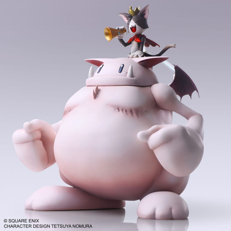 Final Fantasy VII Bring Arts Action Figure Set Cait Sith & Fat Moogle 6