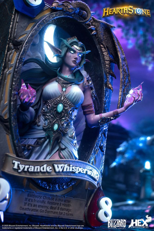 Hearthstone 3D Art Frame Statue Tyrande Whisperwind 31 cm 9