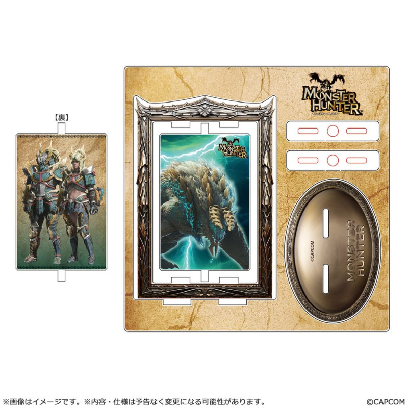 Monster Hunter Acrylic Stand Zinogre Rotating 14 cm 1