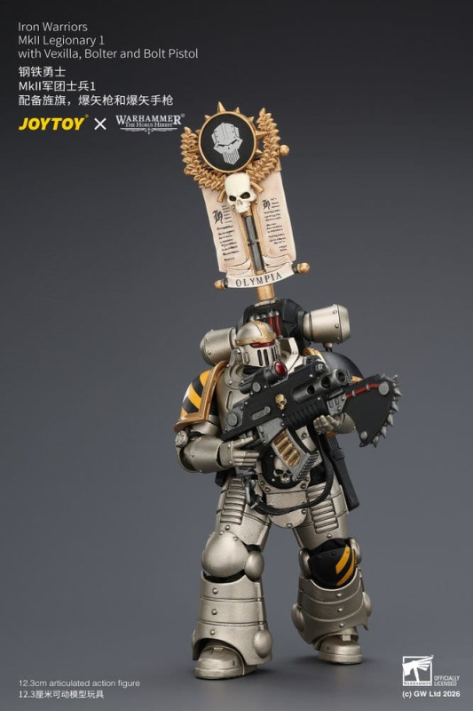 Warhammer The Horus Heresy Action Figure Iron Warriors MkII Legionary 1 12 cm 9