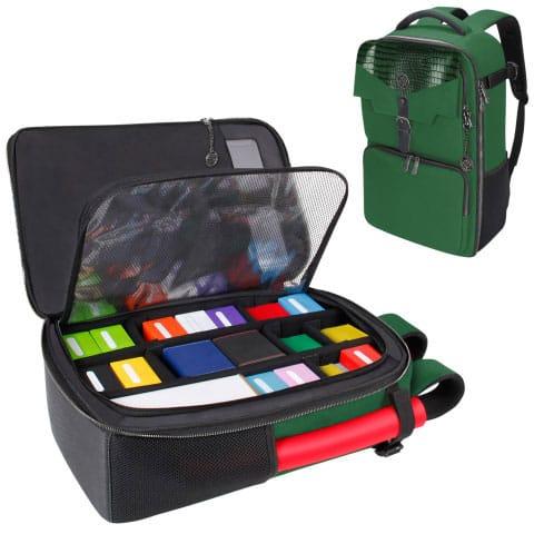 Enhance TCG Series Card Backpack Collector's Edition Green