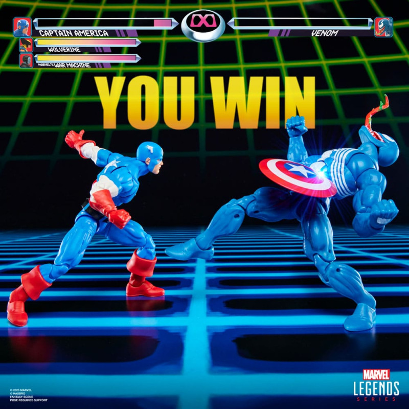 Marvel Legends Gamerverse Action Figure 2-Pack Captain America vs. Venom 15 cm 5