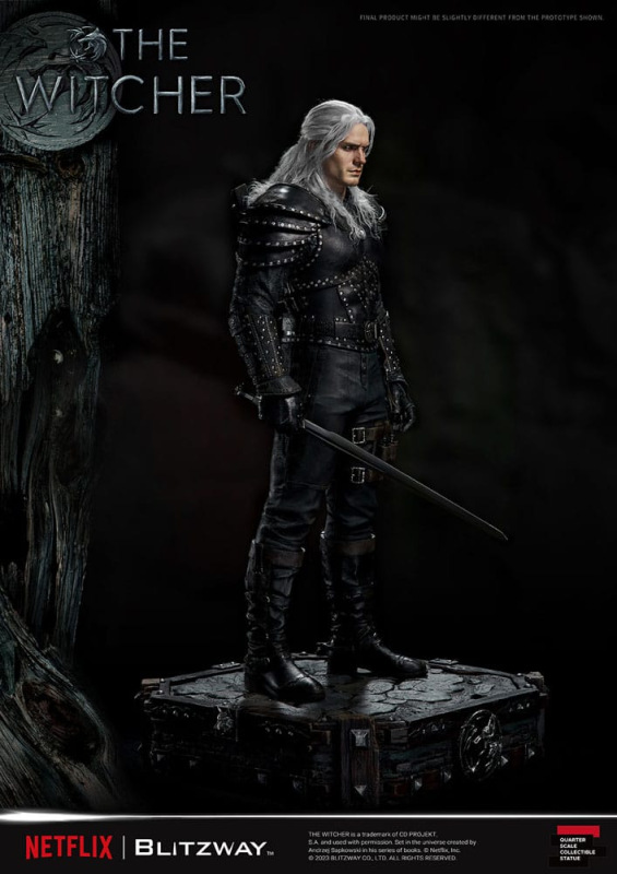 The Witcher Superb Scale Statue 1/4 Geralt of Rivia 56 cm 12