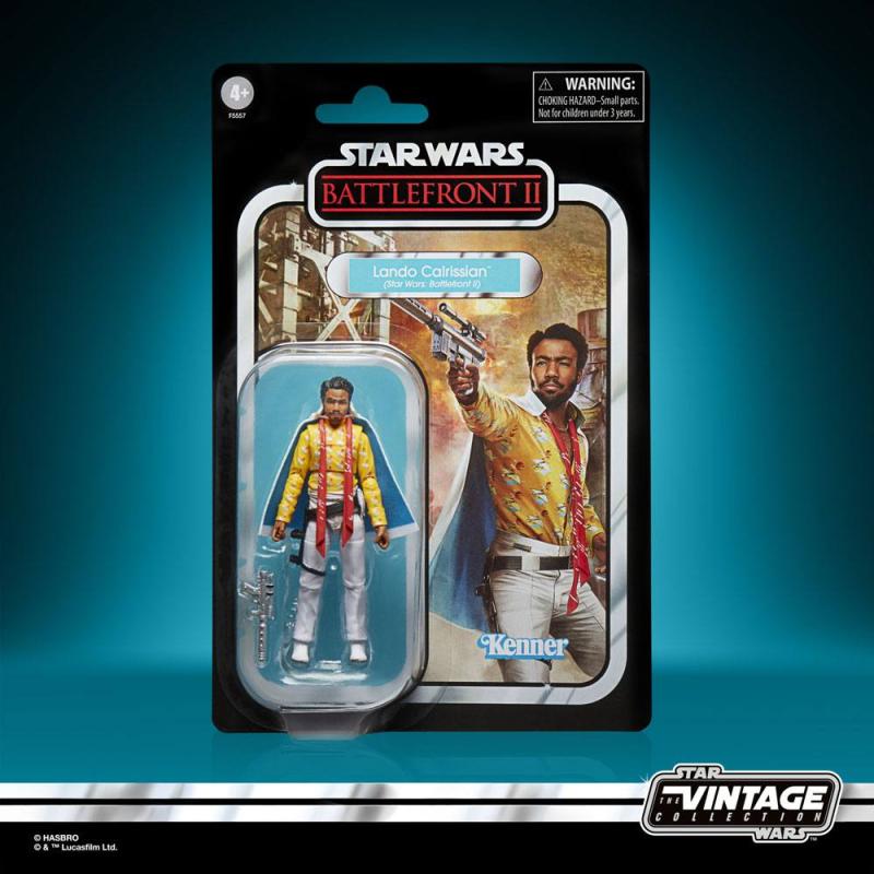 Star Wars Battlefront II: Lando Calrissian 10 cm Vintage Collection Action Figure - Hasbro