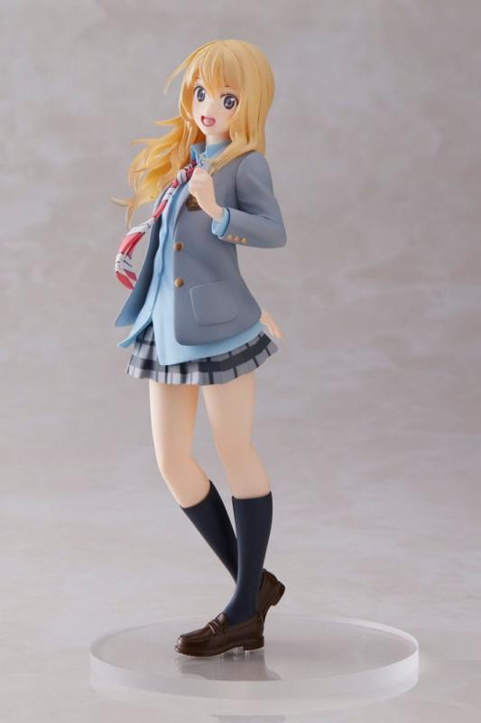 Shigatsu wa Kimi no Uso Coreful PVC Statue Kaori Miyazono School Uniform Ver. 18 cm