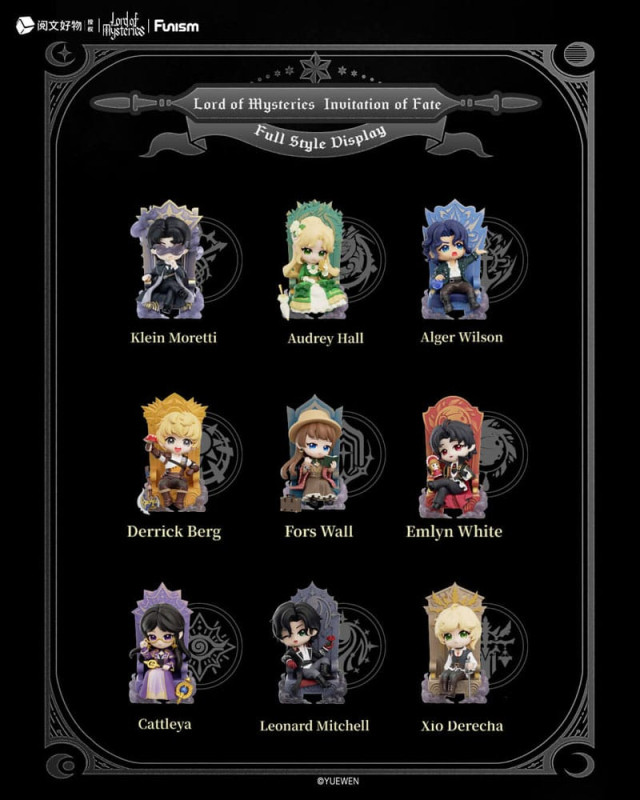 Lord of Mysteries Mini Figures Invitation of Fate 9 cm Display (9) 14