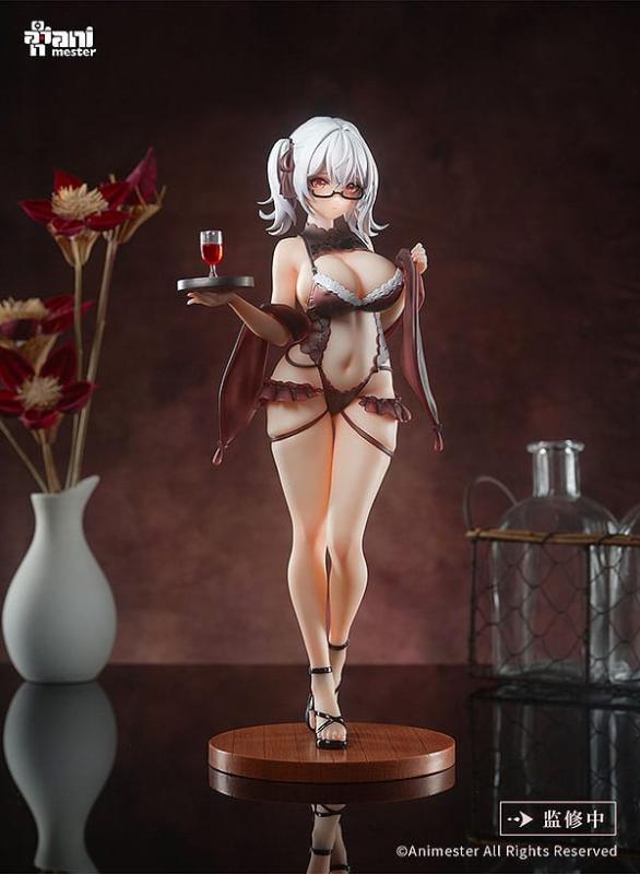 Original Character Statue 1/6 Wine Waiter Girl - Cynthia 27 cm