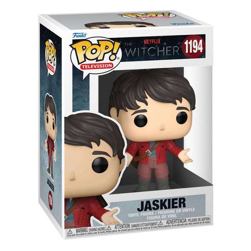 The Witcher: Jaskier (Red Outfit) 9 cm POP! TV Vinyl Figure - Funko