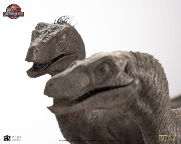 Jurassic Park Statue 1/8 Pair of Velociraptors 30 cm 3