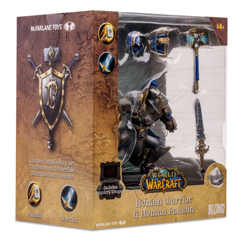 World of Warcraft Action Figure Human: Paladin / Warrior 15 cm 10