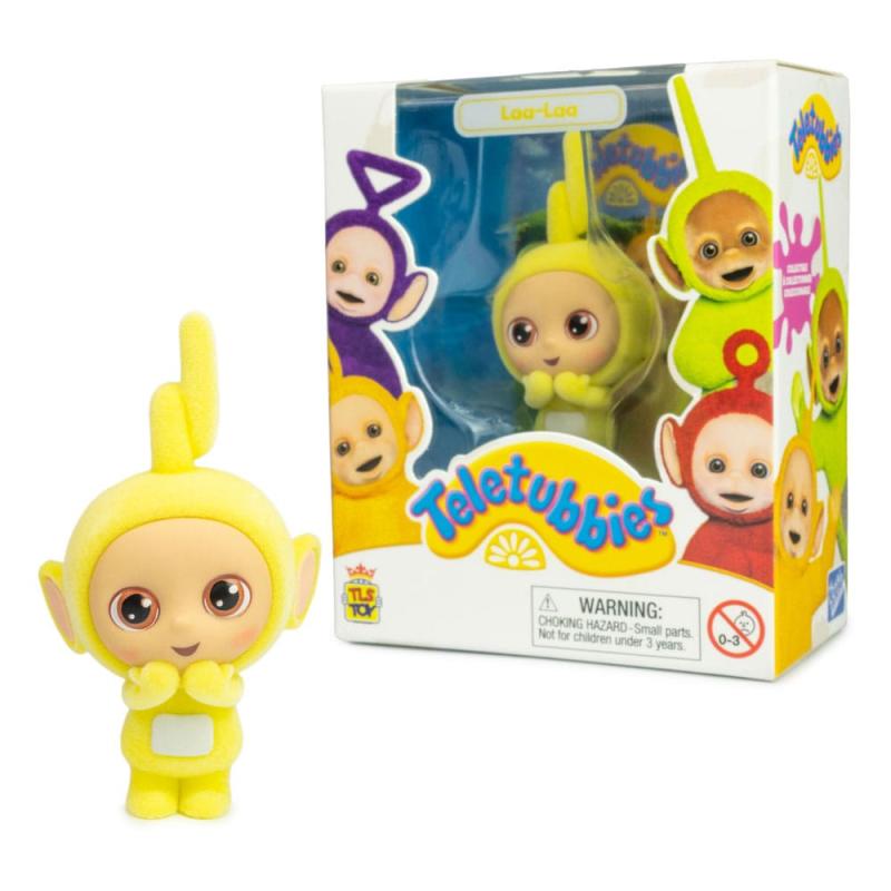 Teletubbies Cheebee Mini figure Laa-Laa Flocked 6 cm 1