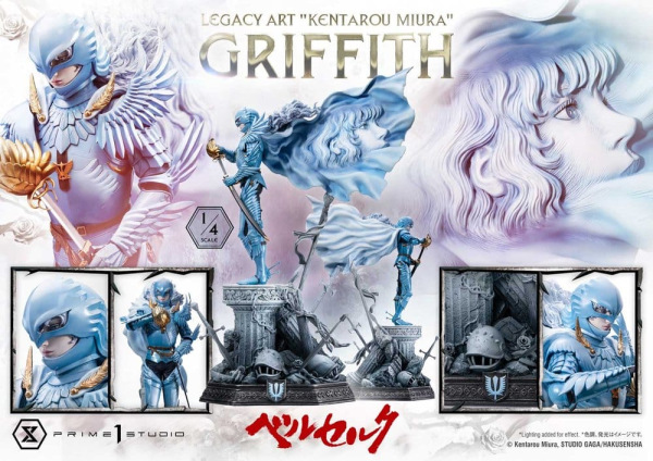 Berserk Legacy Art "Kentarou Miura" Statue 1/4 Griffith Bonus Version 93 cm 10