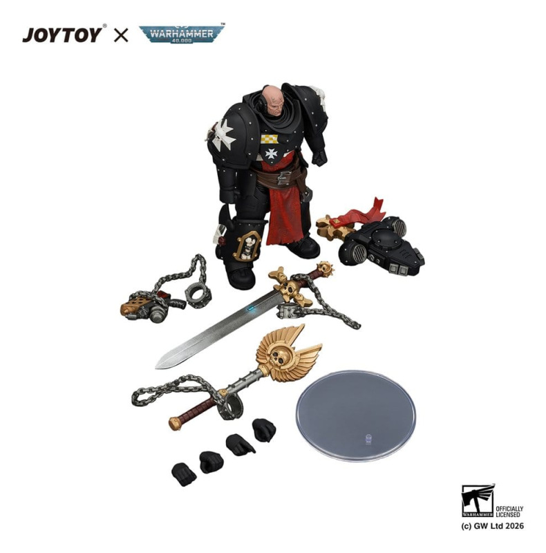 Warhammer Action Figure Black Templars Execrator 1 12 cm 5