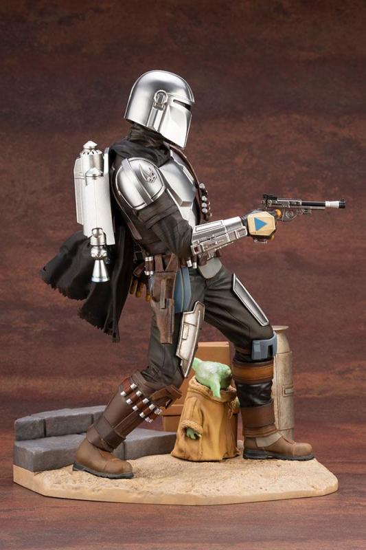 Star Wars The Mandalorian: Mandalorian & The Child - ARTFX Statue 1/7 - Kotobukiya