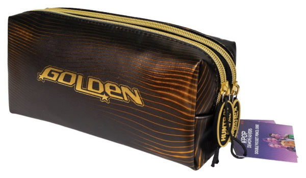 KPop Demon Hunetrs Pencil Case Golden 2
