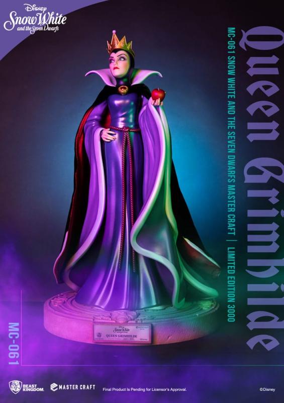 Disney Snow White and the Seven Dwarfs Master Craft Statue Queen Grimhilde 41 cm 8