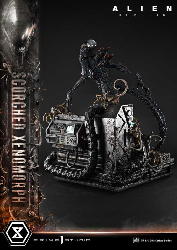 Alien: Romulus Museum Masterline XL Statue 1/3 Scorched Xenomorph 98 cm 9