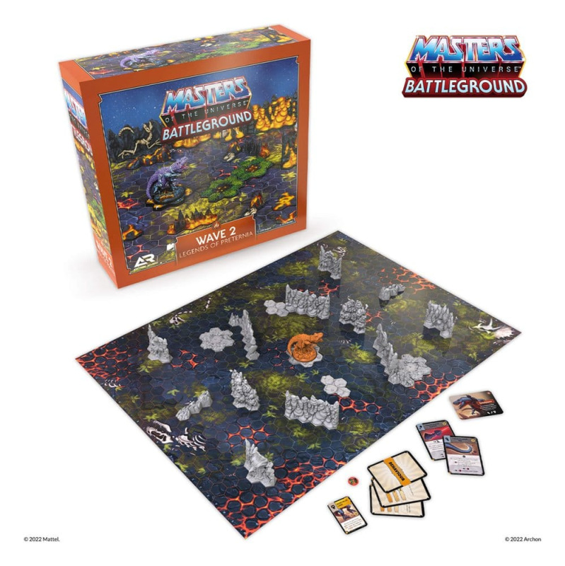 Masters of the Universe: Battleground Miniatures Game Wave 2: Legends of Preternia *English Version* 2