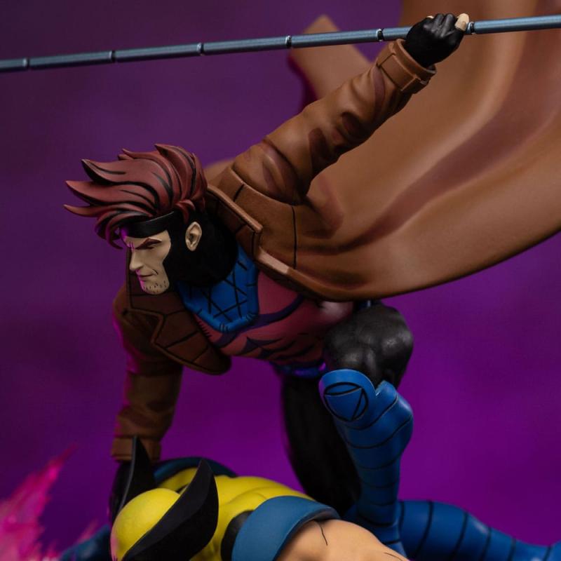 Marvel Deluxe Art Scale Statue 1/10 X-Men´97 Gambit & Wolverine 29 cm