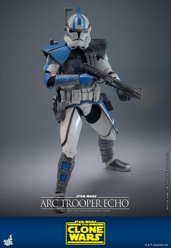 Star Wars: The Clone Wars Action Figure 1/6 Arc Trooper Echo 30 cm