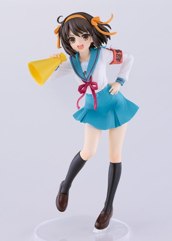 The Melancholy of Haruhi Suzumiya Pop Up Parade PVC Figure Haruhi Suzumiya L Size 22 cm 1