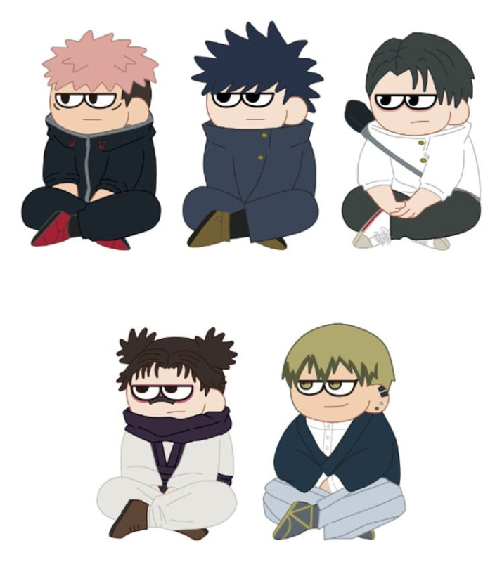Jujutsu Kaisen JIRORI Mini Figures 9 cm Vol. 2 Blind Box Display (5)
