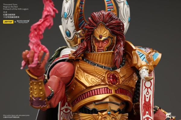 Warhammer The Horus Heresy Action Figure 1/18 Thousand sons Magnus the Red Primarch of the XVth Legi