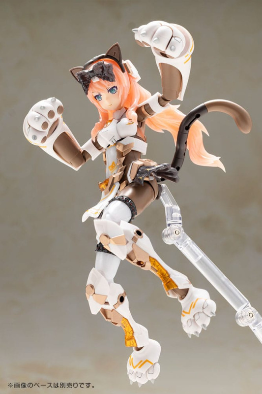 Frame Arms Girl Plastic Model Kit Durga I Cat Armor Ver. Calico 16 cm 4