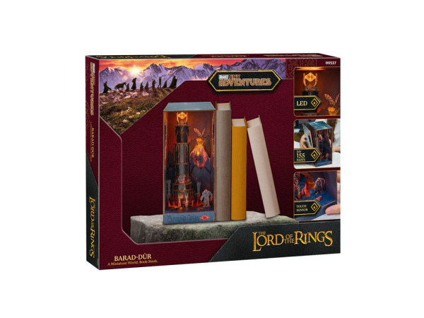 The Lord of the Rings Tiny Adventures Book Nook Mini Diorama Barad-Dûr 23 cm 6