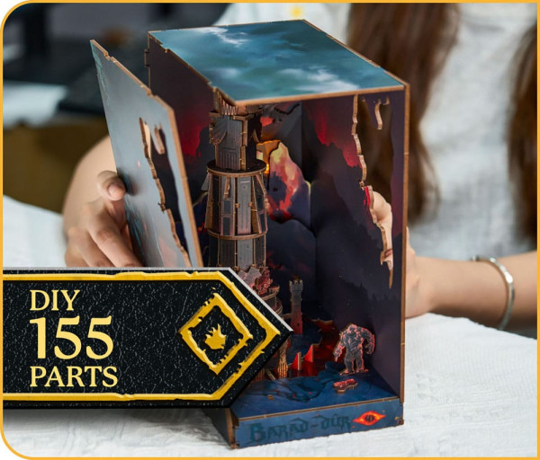 The Lord of the Rings Tiny Adventures Book Nook Mini Diorama Barad-Dûr 23 cm 4