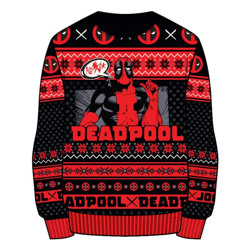 Deadpool Sweatshirt Jumper Show Off Size S