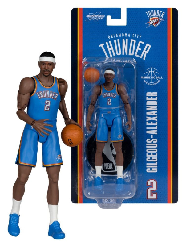 NBA SportsPicks Action Figure Shai Gilgeous-Alexander (Oklahoma City Thunder) 16 cm 3