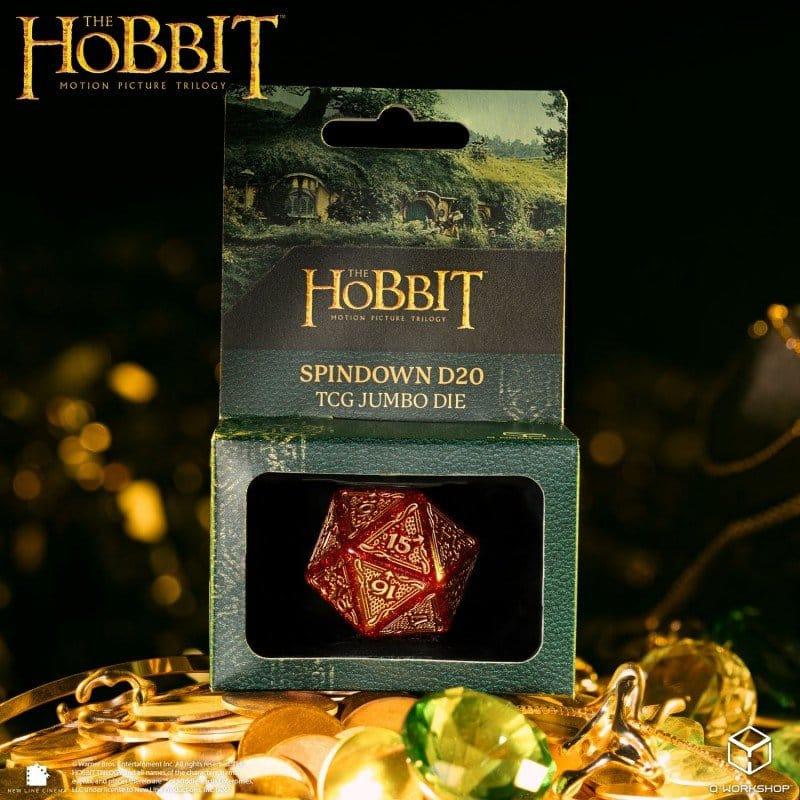 The Hobbit Spindown Jumbo Die Ember TCG D20 2